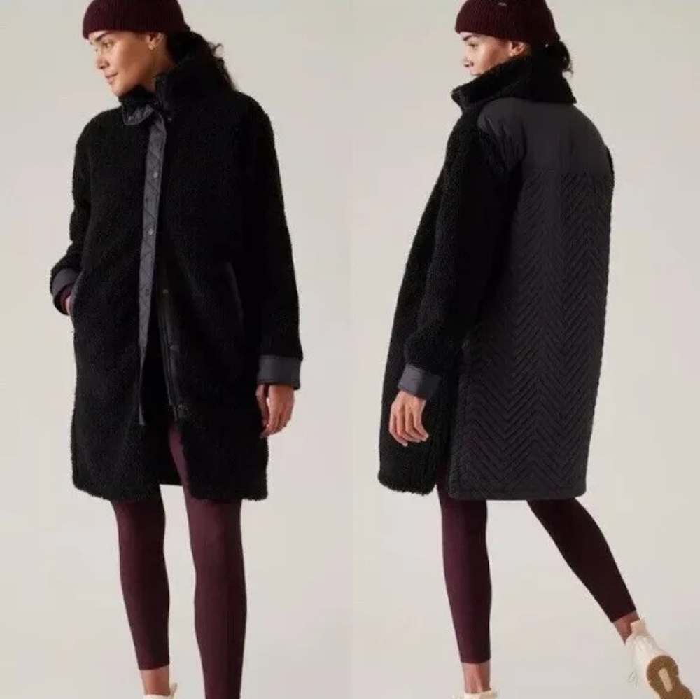 Athleta Cozy Day hybrid jacket NWOT